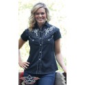 Camicia western Stars and Stripes " Isabel "