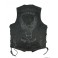Gilet Shaf Leather " Live To Ride "
