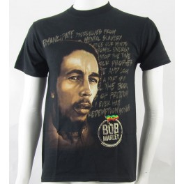 Bob Marley Black Portrait